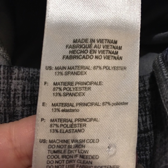 Adidas Cropped Athletic Leggings Size Small - Picture 5 of 8